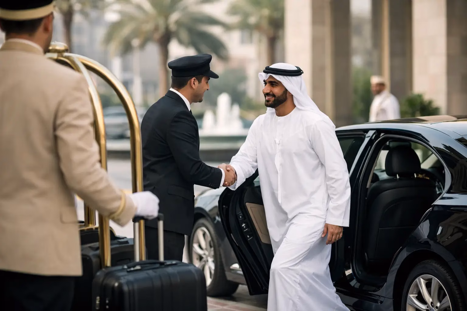 تحسين تجربة الضيف عند الوصول يبدأ من الموقف