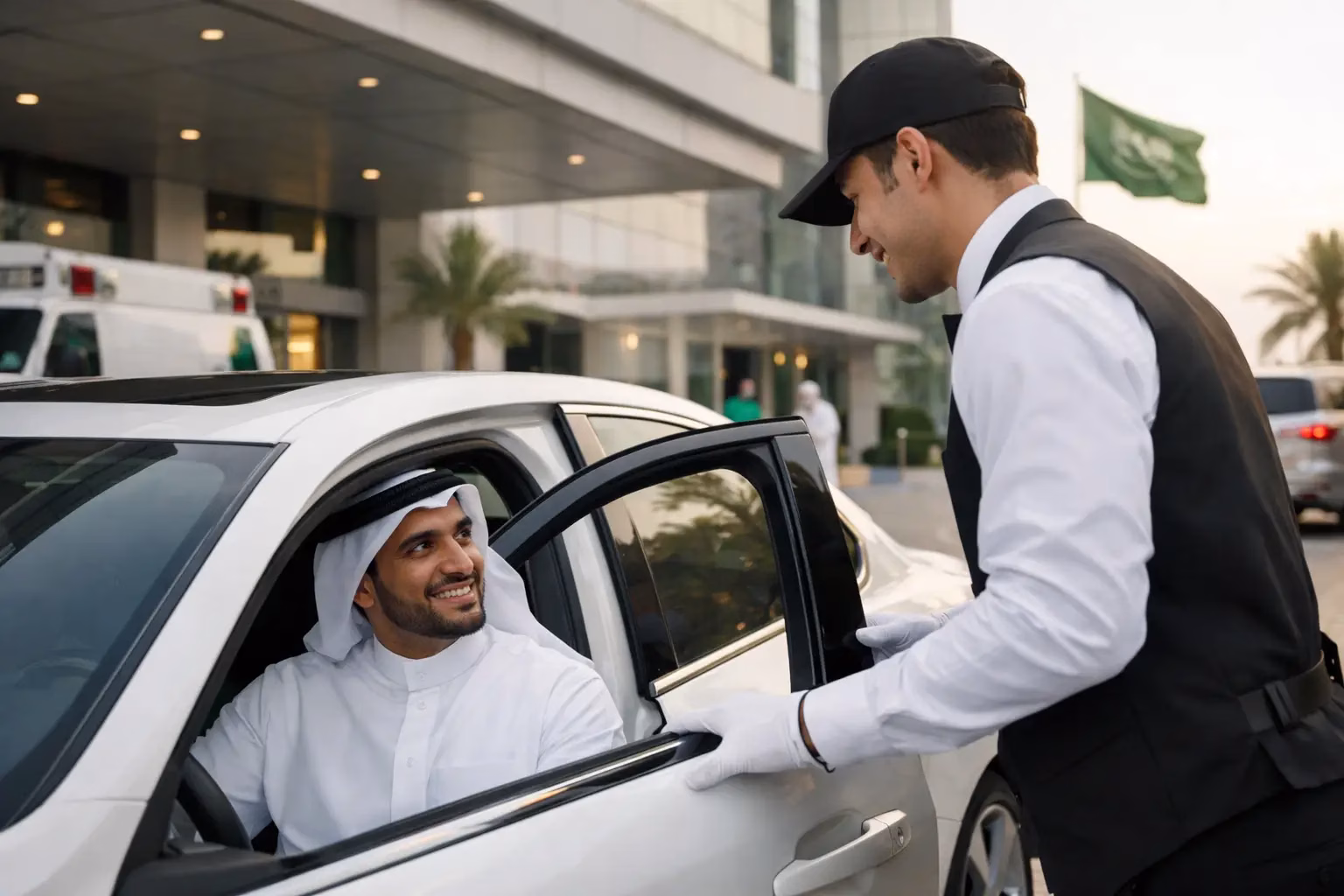 متى تحتاج المستشفيات لخدمة فاليه في السعودية؟