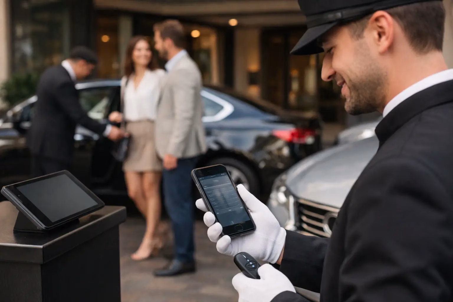 How Digital Valet Ticketing Works for Hotels
