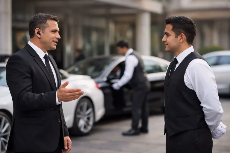 تدريب موظفي صف السيارات باحتراف للمنشآت