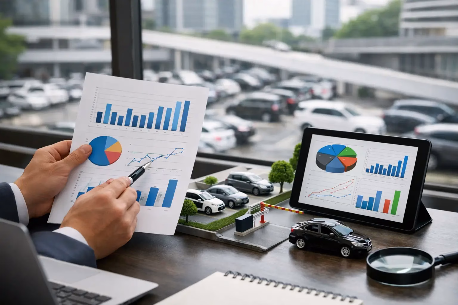 كيف تقاس parking optimization results في منشأتك؟