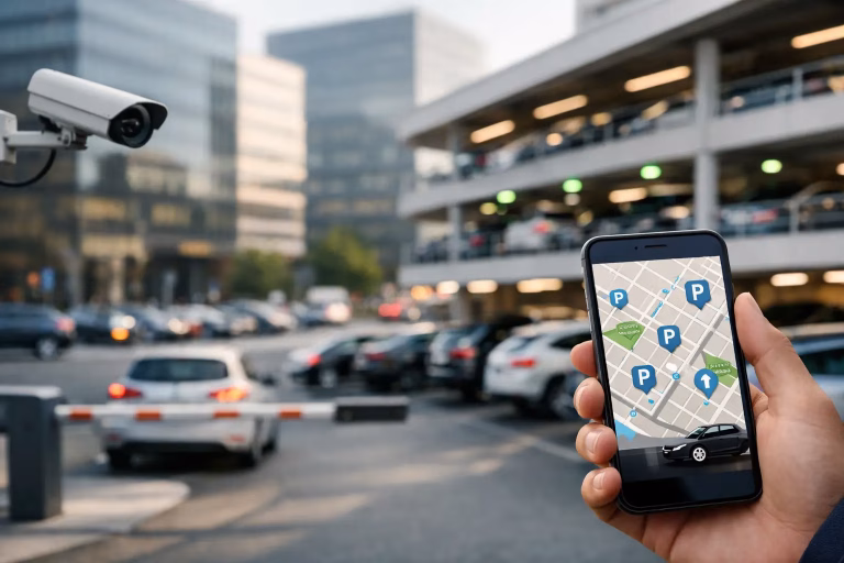 كيف يحسّن parking demand forecasting تجربة الوصول